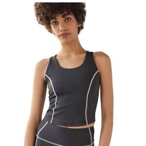 Year Of Ours Tread Cropped Tank Top black size S NWT $56